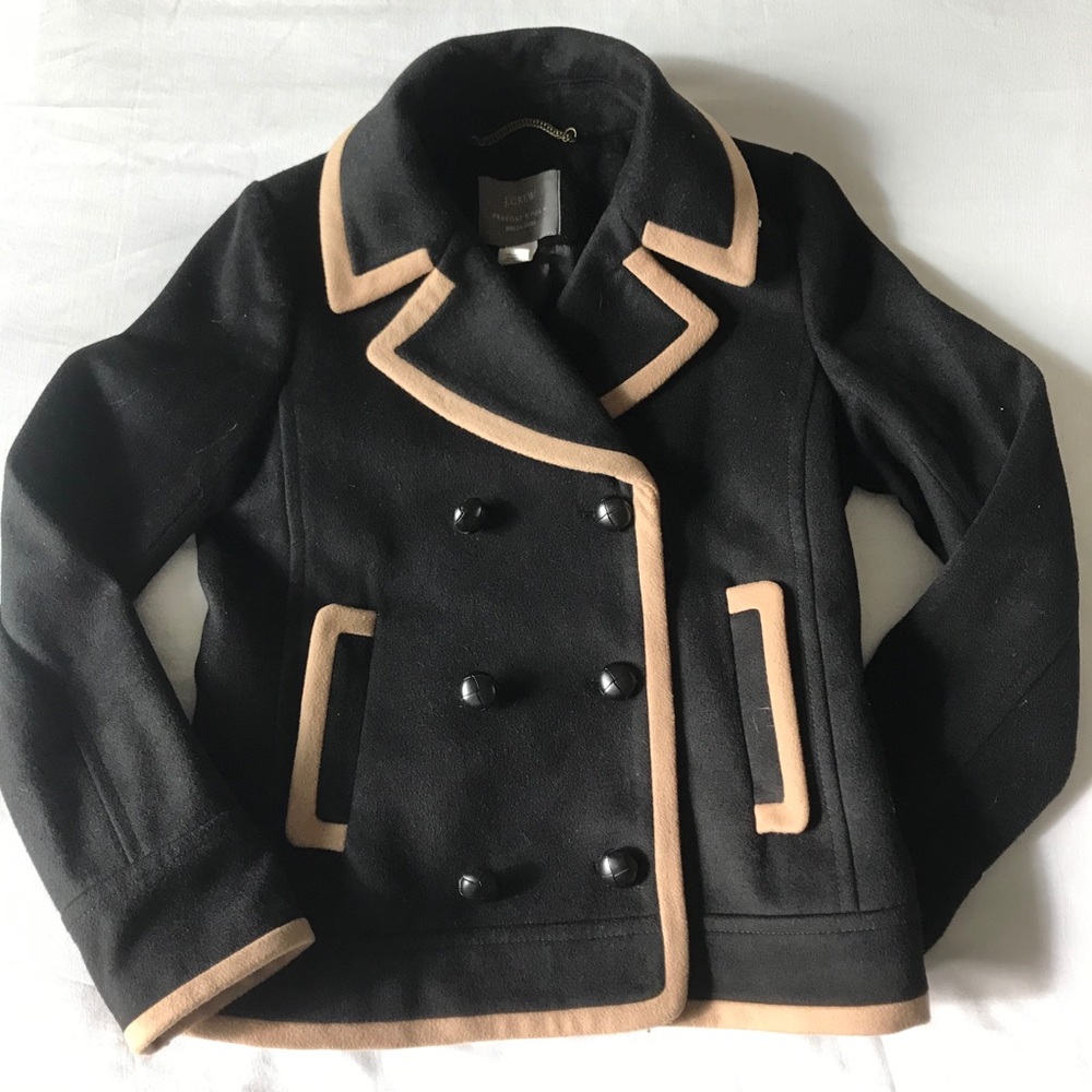 J Crew Wool Pea Coat
